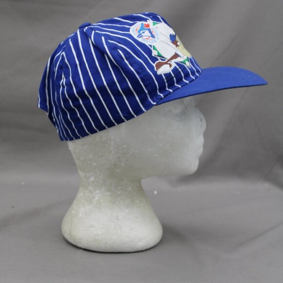Toronto Blue Jays Hat (VTG) - Taz Stealing a Base - Adult Stretch Fit - Picture 7 of 9